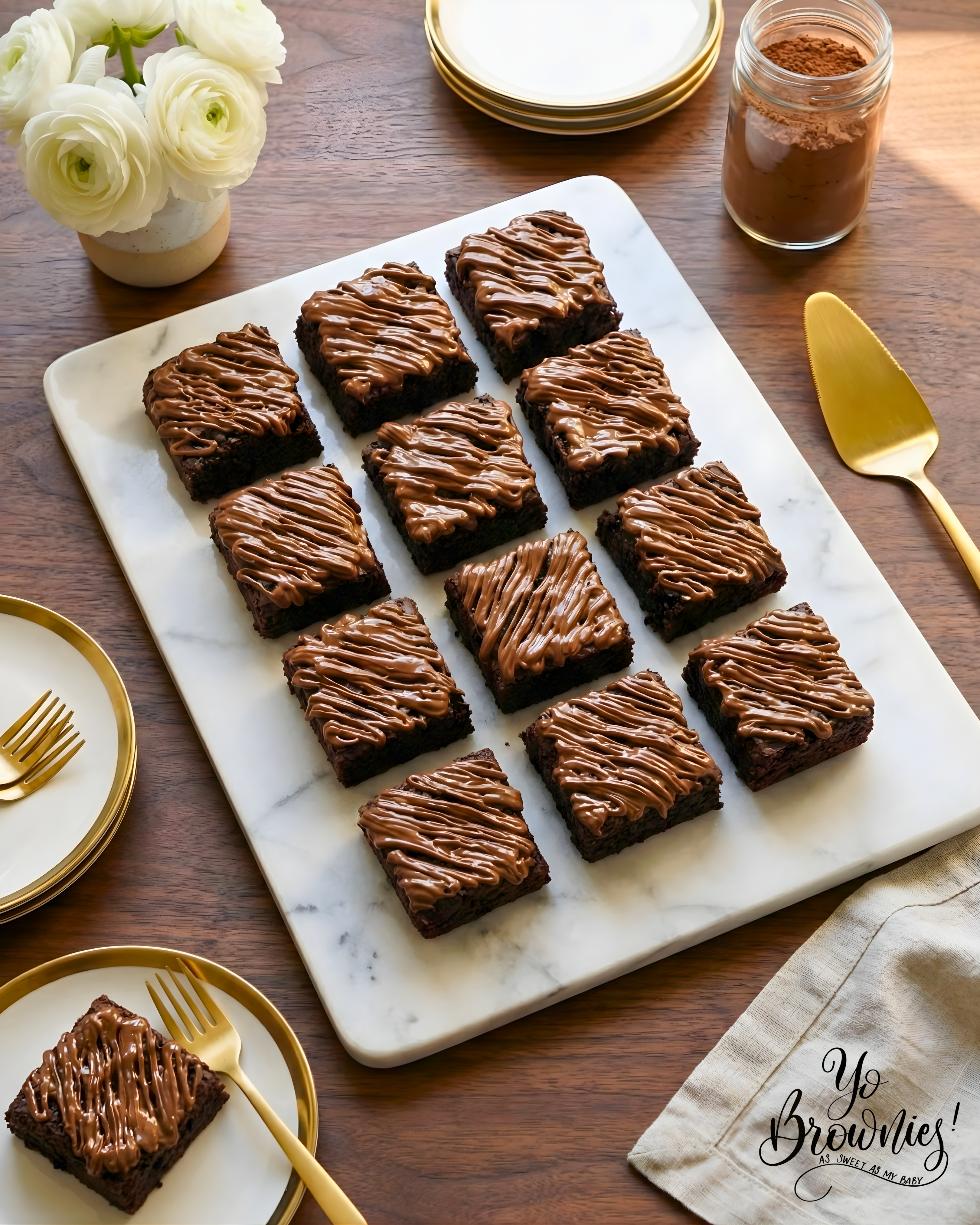 Premium Chocolate Brownies - Pack of 6