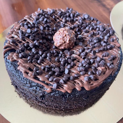 chocolate chip brownie cake
