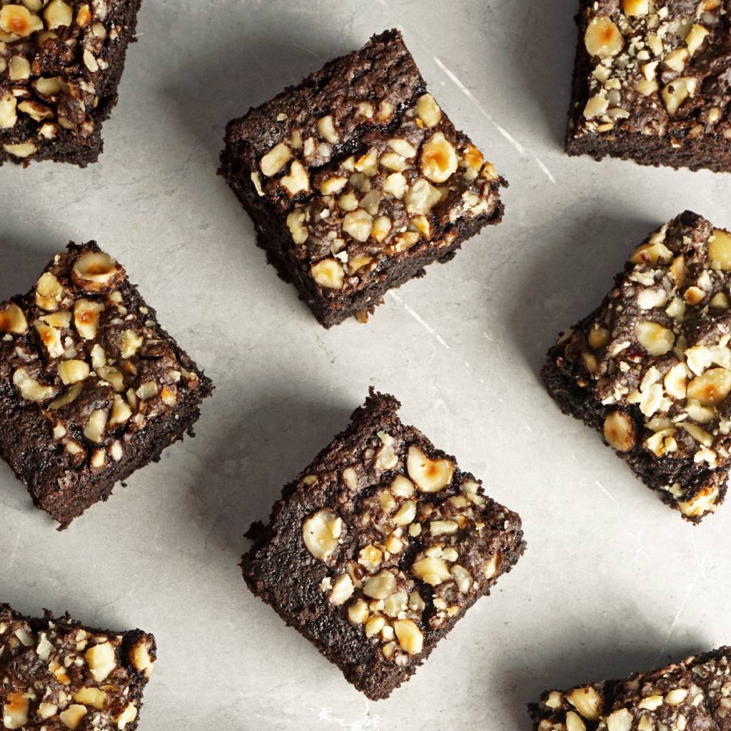 hazelnut classic brownie