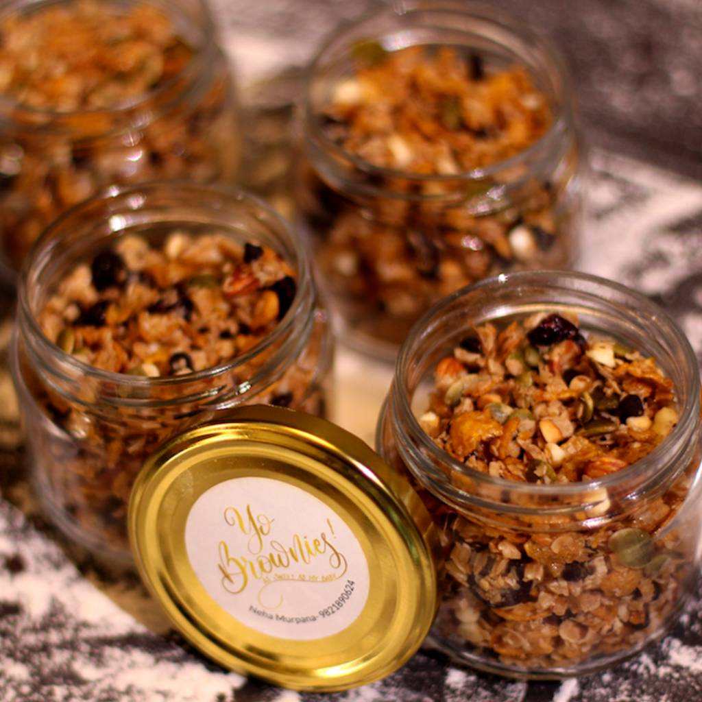 Healthy Granola Jars: No Added Sugar